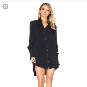 NWT Free People Lieutenant Shirt Dress